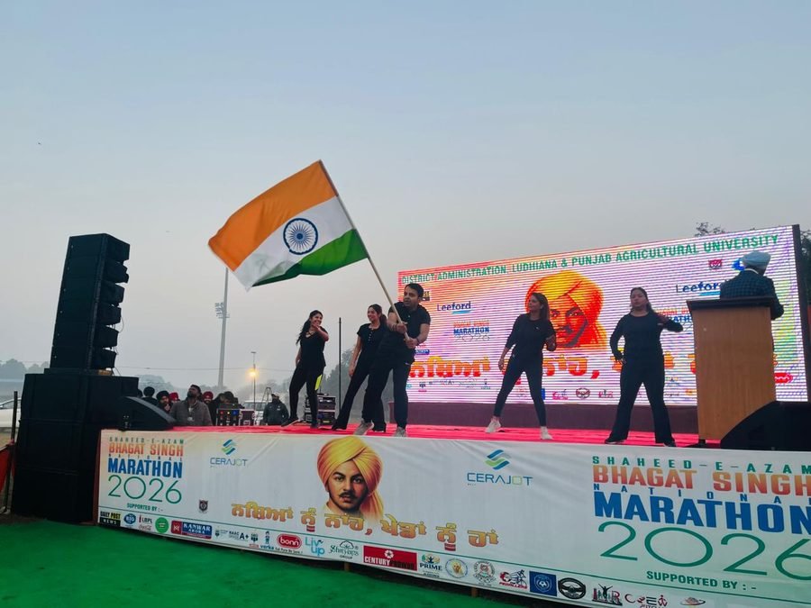 Marathon and sports event